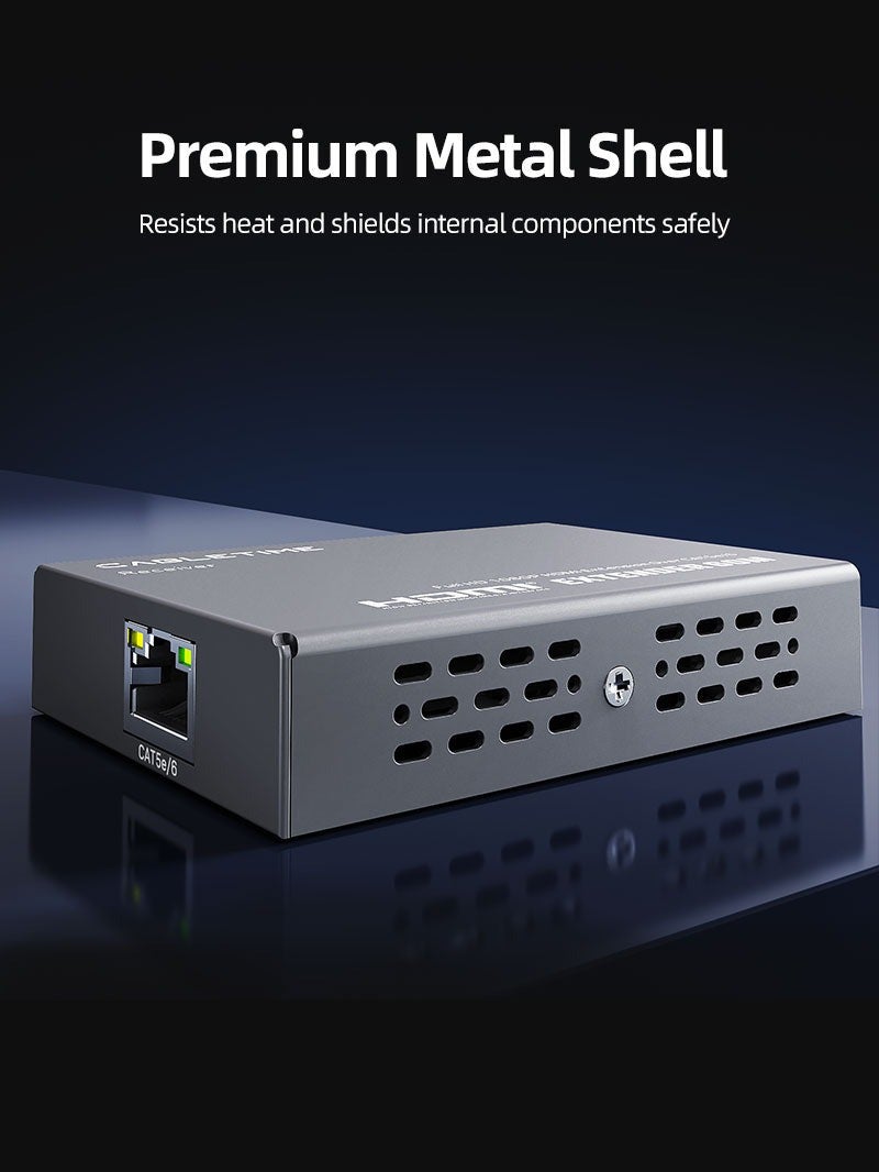CABLETIME 1080P 60HZ CAT6 CAT5 HDMI EXTENDER OVER ETHERNET - Image 2